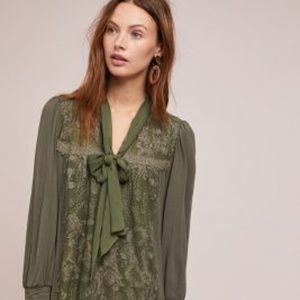 EUC Embroidered Isla Tunic Dress